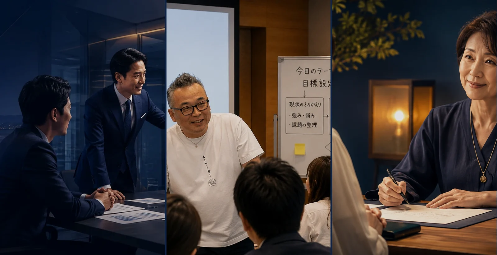 経営・教育・相談など今の仕事や活動に暦を活かすイメージ